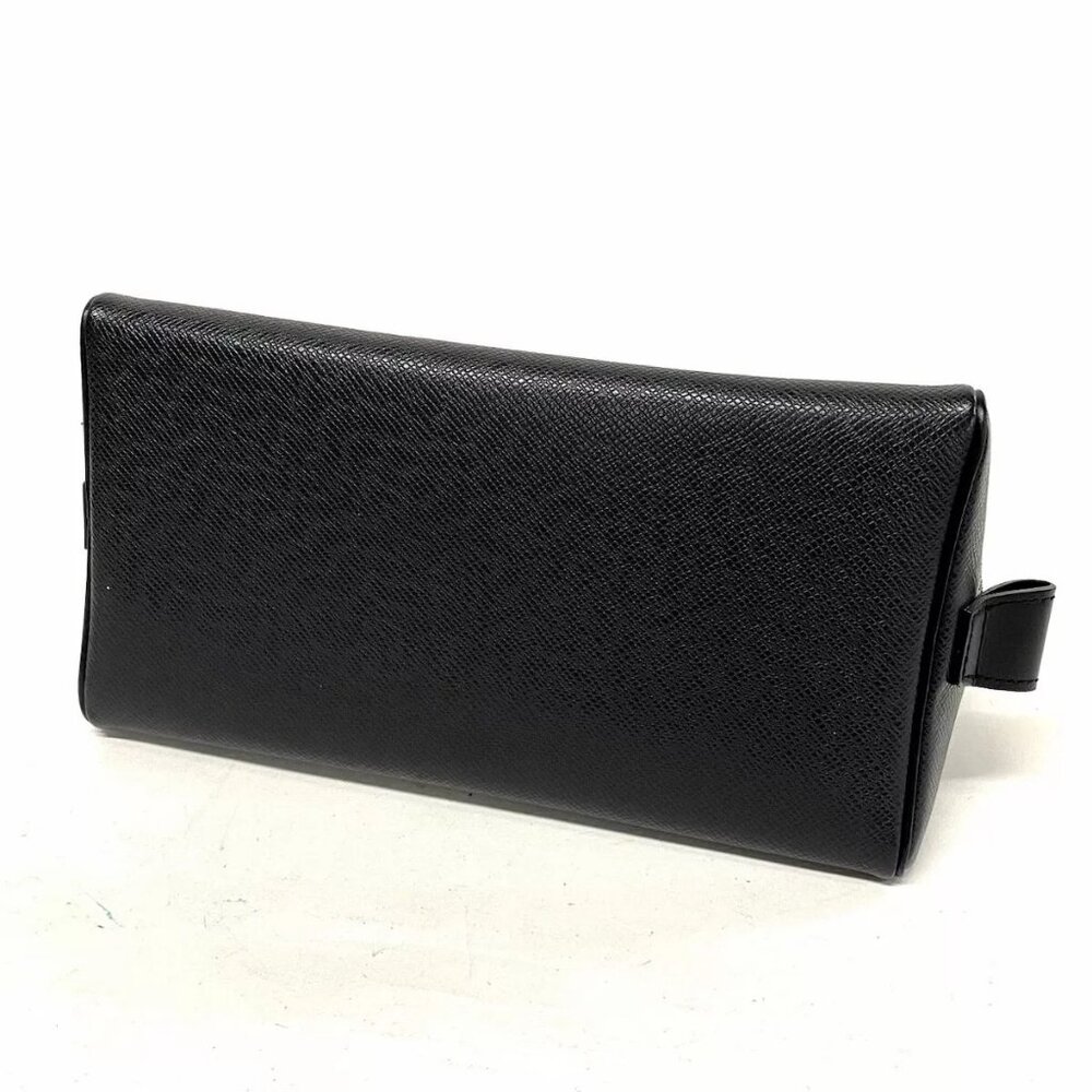 Auth LOUIS VUITTON Trousse Toilette PM M30222 Ardoise Taiga CA1021 Pouch - Picture 4 of 8